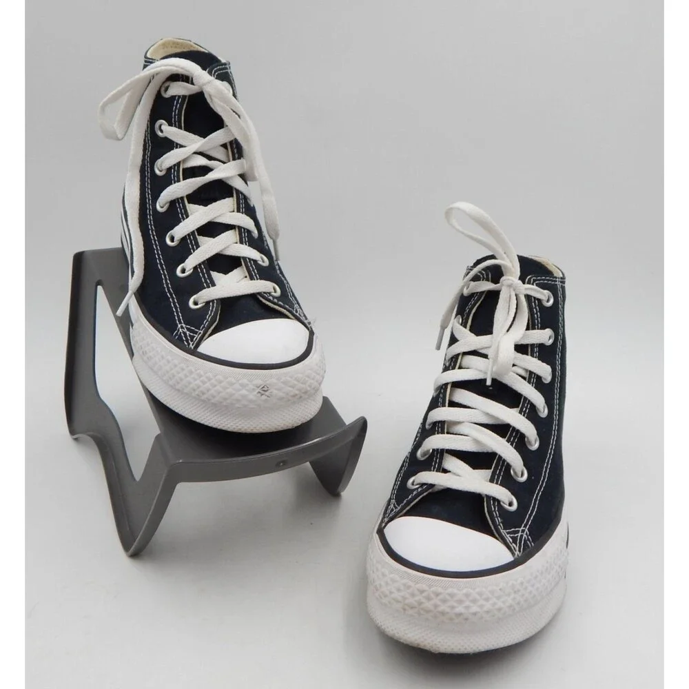 Converse Chuck Taylor All Star High Top Black Canvas 272855F Kid Size 5.5
